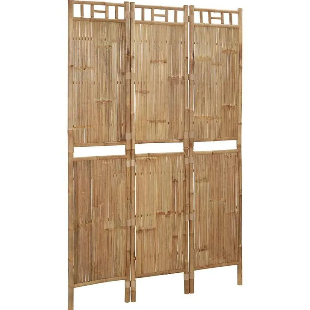 vidaXL Divisores De Ambientes-Biombo divisor de 3 paneles 120x180 cm
