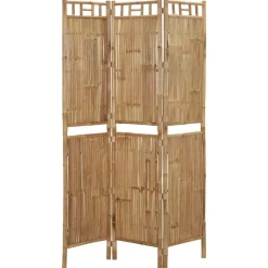 vidaXL Divisores De Ambientes-Biombo divisor de 3 paneles 120x180 cm