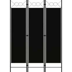 vidaXL Divisores De Ambientes-Biombo divisor de 3 paneles 120x180 cm