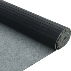 vidaXL Divisores De Ambientes-Biombo divisor de bambú ancho 250 cm alto 165 cm