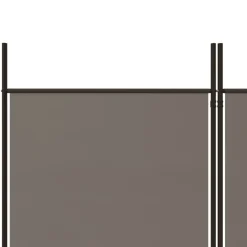 vidaXL Biombo divisor de 3 paneles de tela gris 150x200 cm Antracita Discount