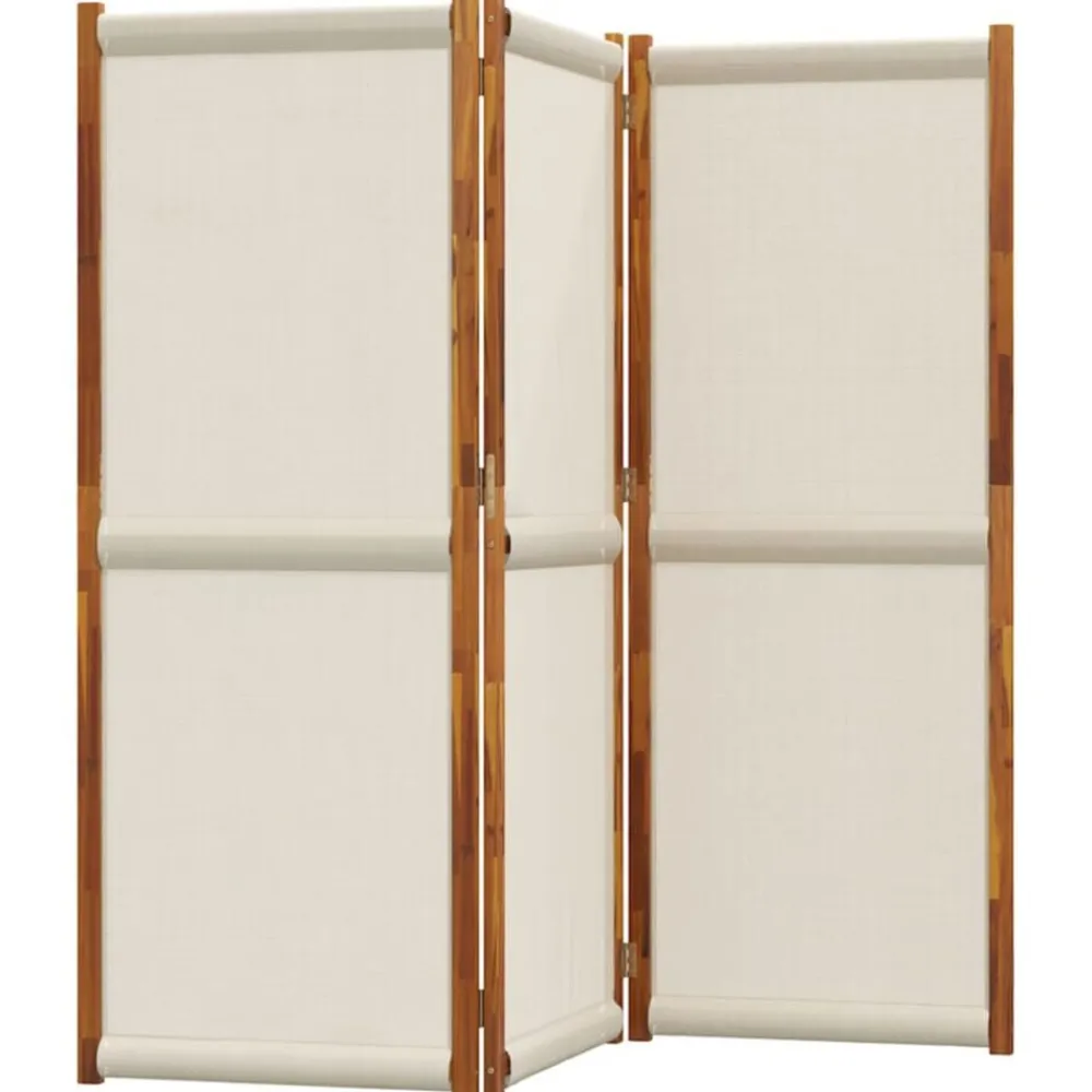 vidaXL Divisores De Ambientes-Biombo divisor de 3 paneles 210x180 cm