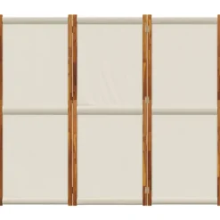 vidaXL Divisores De Ambientes-Biombo divisor de 3 paneles 210x180 cm