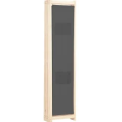 vidaXL Divisores De Ambientes-Biombo divisor de 6 paneles de tela gris 240x170x4 cm