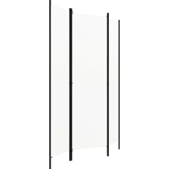 vidaXL Biombo divisor de 3 paneles 150x180 cm Blanco Hot