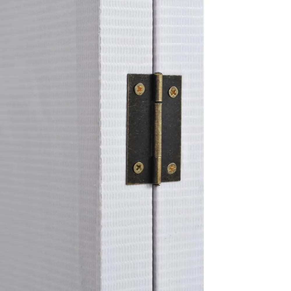 vidaXL Divisores De Ambientes-Biombo divisor plegable 120x170 cm Nueva York blanco y negro