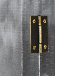 vidaXL Biombo divisor plegable 120x170 cm bus Londres blanco y negro New