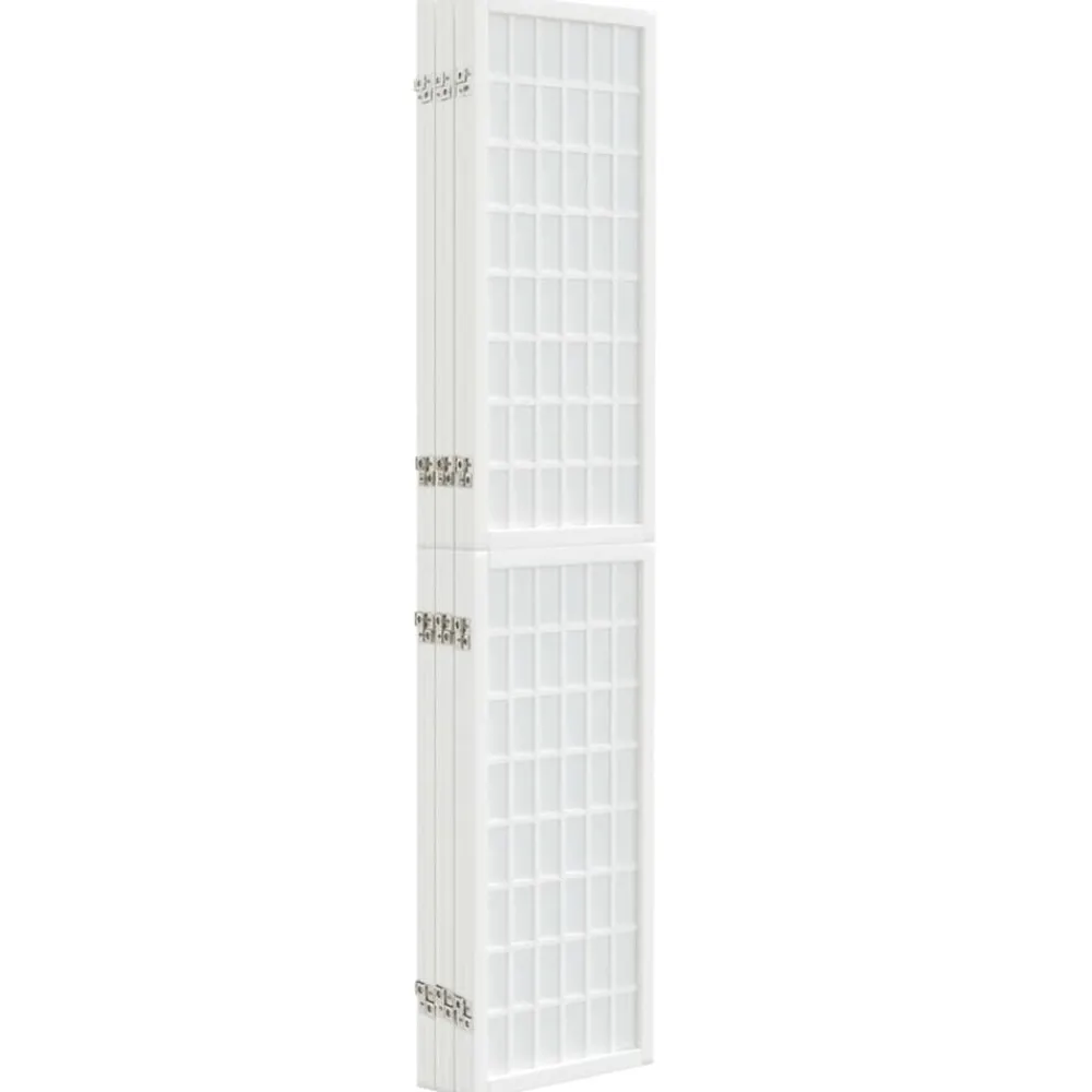 vidaXL Biombo plegable con 6 paneles estilo japonés blanco 240x170 cm Outlet