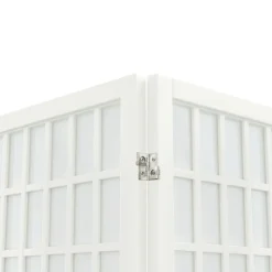 vidaXL Biombo plegable con 6 paneles estilo japonés blanco 240x170 cm Outlet