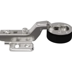 vidaXL Accesorios De Bricolaje-Bisagra 2 pcs Plateado 35 mm Hierro