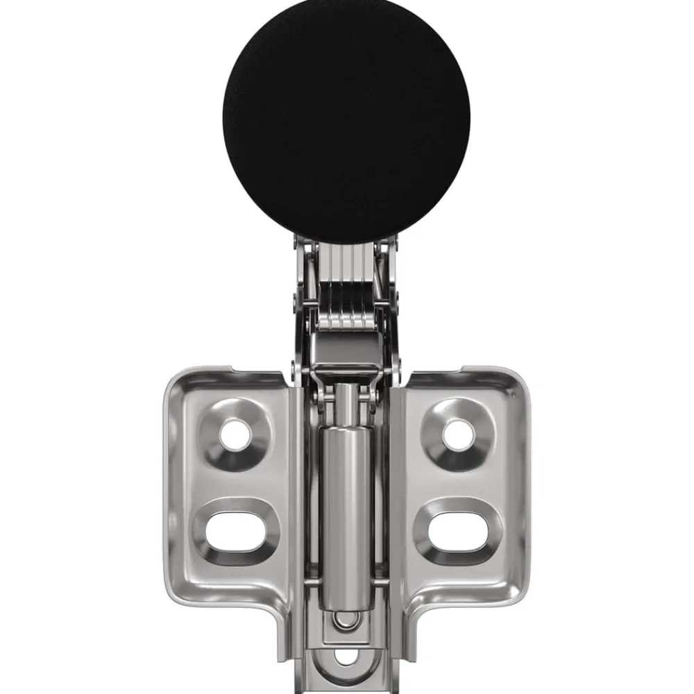 vidaXL Accesorios De Bricolaje-Bisagra 2 pcs Plateado 35 mm Hierro