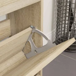 vidaXL Bisagra de cajón flip 2 pcs Plateado 235 x 155 x 30 mm Hierro Best