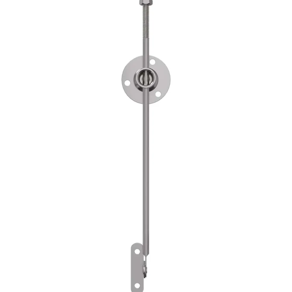 vidaXL Bisagra de tirador 2 pcs Plateado 190 mm Hierro Discount