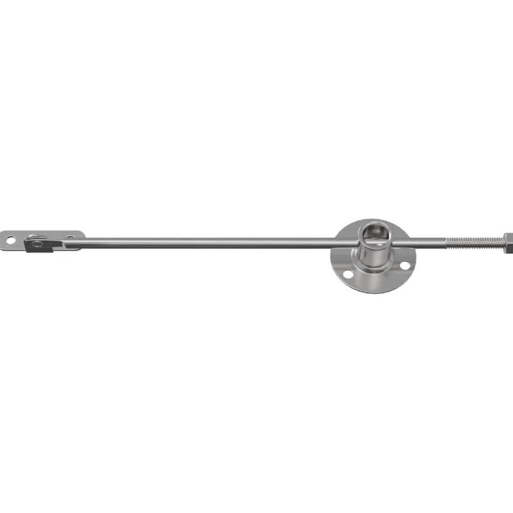 vidaXL Bisagra de tirador 2 pcs Plateado 190 mm Hierro Discount
