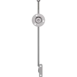 vidaXL Bisagra de tirador 2 pcs Plateado 190 mm Hierro Discount