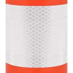 vidaXL Bolardos de control de tráfico 10 uds con cadena PE 75 cm Hot