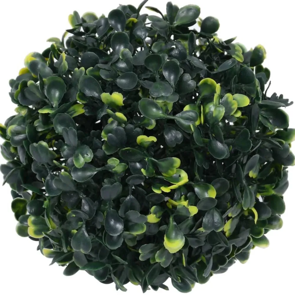 vidaXL Bolas de boj artificial 4 unidades 12 cm Discount