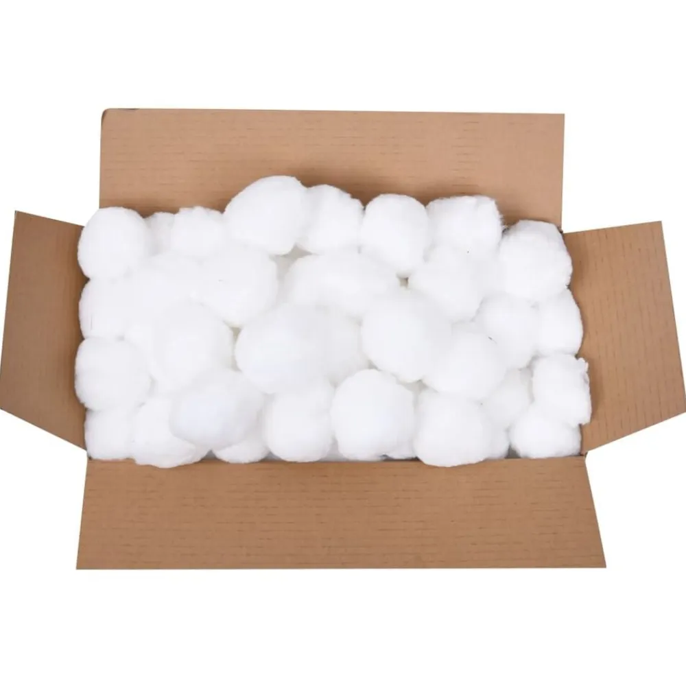 vidaXL Bolas de filtro de piscina 1400 g PE Blanco Sale