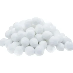 vidaXL Bolas de filtro de piscina 1400 g PE Blanco Sale