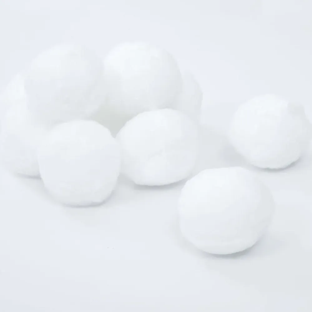 vidaXL Bolas de filtro de piscina 1400 g PE Blanco Sale