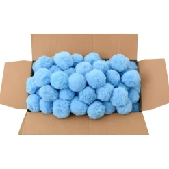 vidaXL Bolas de filtro de piscina antibacterias polietileno 700 g Azul