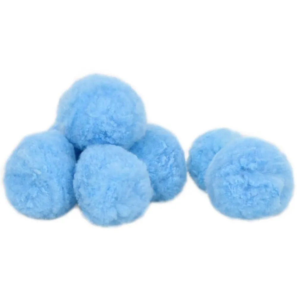 vidaXL Bolas filtro de piscina antibacterias 1400 g polietileno Azul Sale