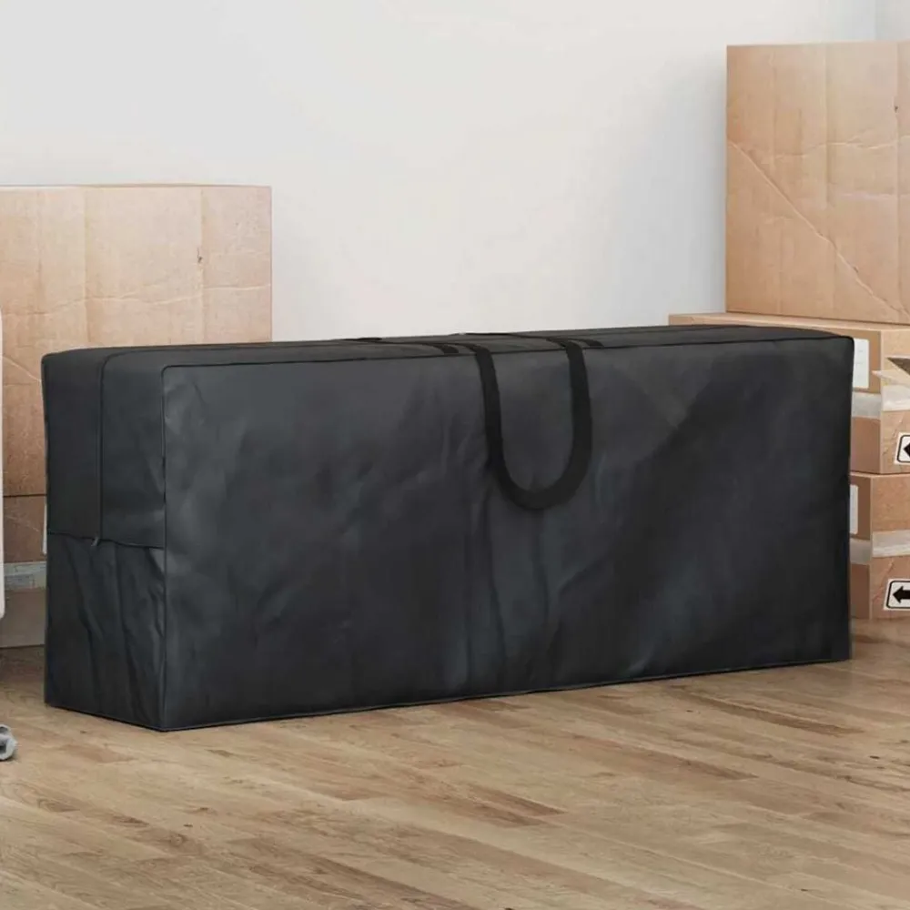 vidaXL Bolsa de Almacenamiento Exterior Negro 125 x 32 x 50 cm Online