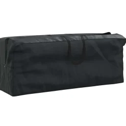 vidaXL Bolsa de Almacenamiento Exterior Negro 125 x 32 x 50 cm