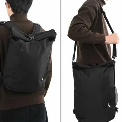 vidaXL Bolsa de bicicleta 31 x 13 x 58 cm Poliéster Negro Clearance