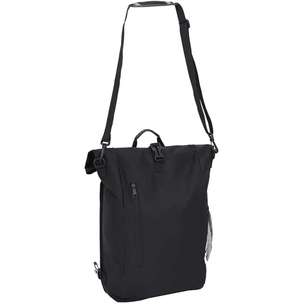 vidaXL Bolsa de bicicleta 31 x 13 x 58 cm Poliéster Negro Clearance