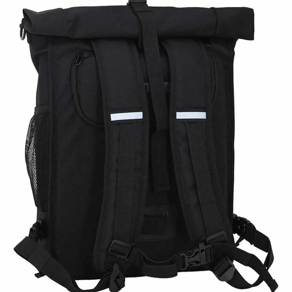 vidaXL Bolsa de bicicleta 31 x 13 x 58 cm Poliéster Negro Clearance