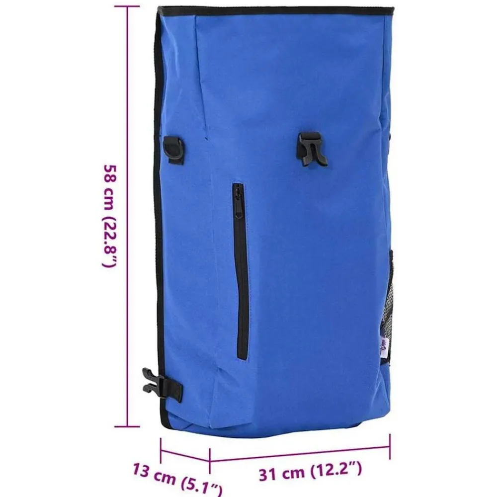 vidaXL Actividades Al Aire Libre-Bolsa de bicicleta 31 x 13 x 58 cm Poliéster