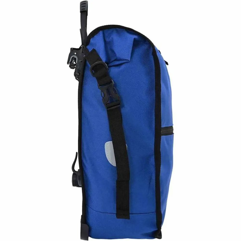 vidaXL Bolsa de bicicleta 32,5 x 17 x 57 cm Poliéster Azul Discount