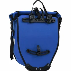 vidaXL Bolsa de bicicleta 32,5 x 17 x 57 cm Poliéster Azul Discount