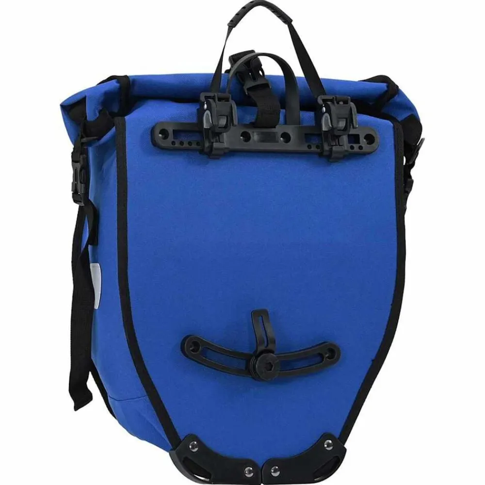 vidaXL Bolsa de bicicleta 32,5 x 17 x 57 cm Poliéster Azul Discount