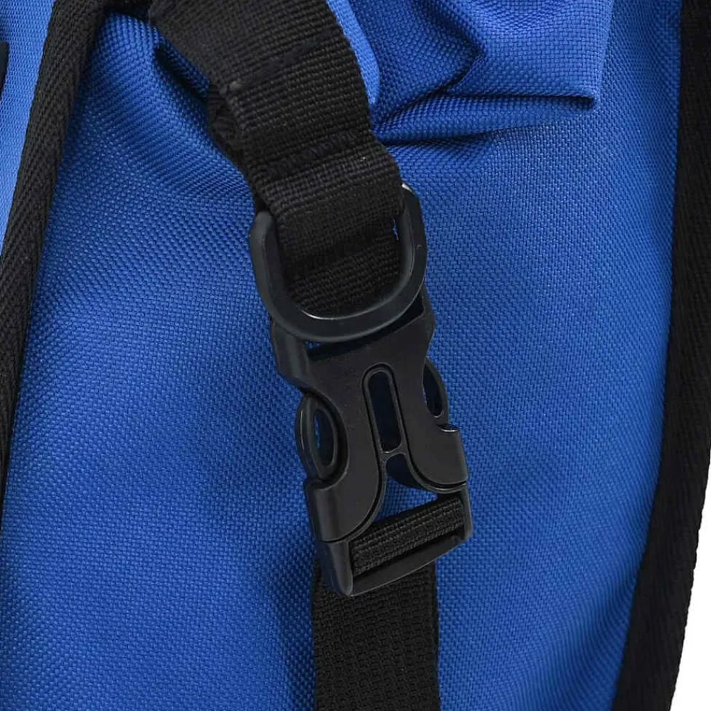 vidaXL Bolsa de bicicleta 32,5 x 17 x 57 cm Poliéster Azul Discount