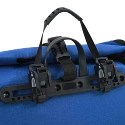 vidaXL Bolsa de bicicleta 32,5 x 17 x 57 cm Poliéster Azul Discount