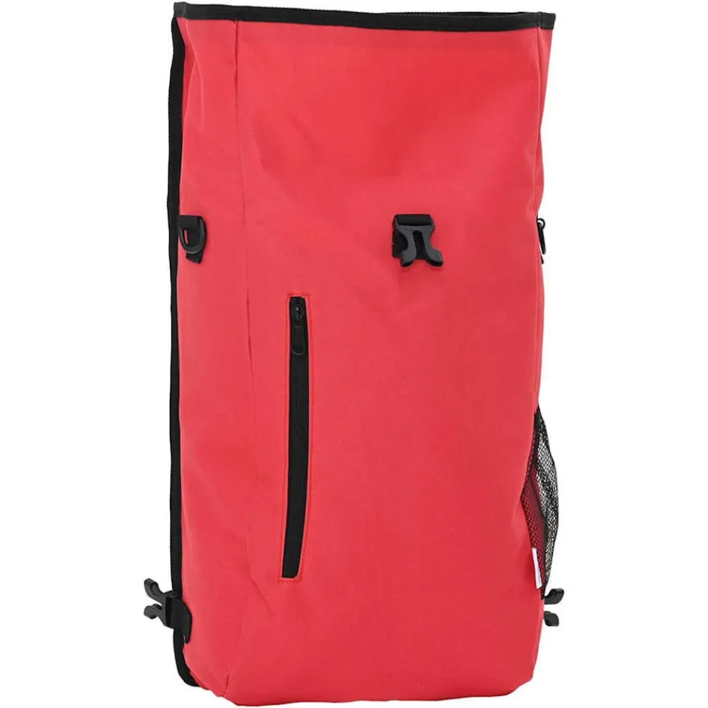 vidaXL Bolsa de bicicleta 31 x 13 x 58 cm Poliéster Rojo New