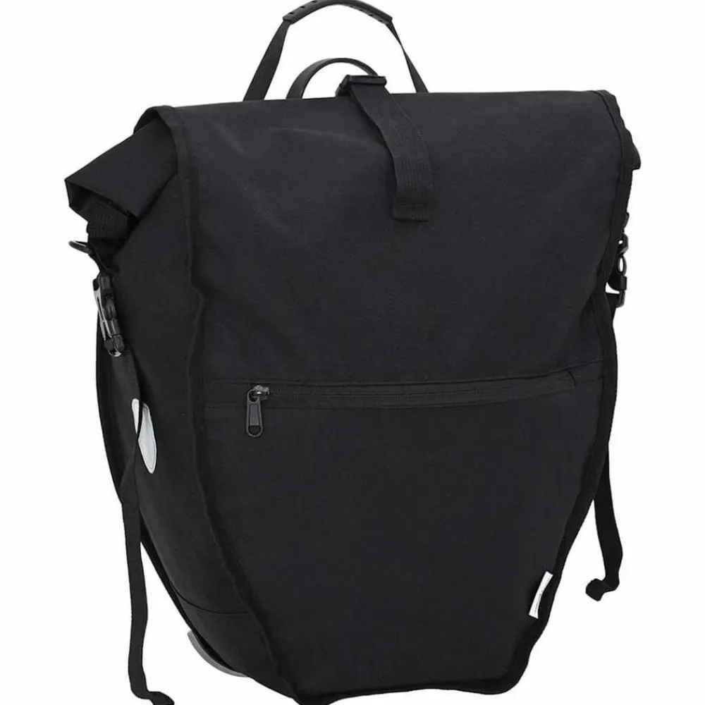 vidaXL Bolsa de bicicleta 32,5 x 17 x 57 cm Poliéster Negro Sale