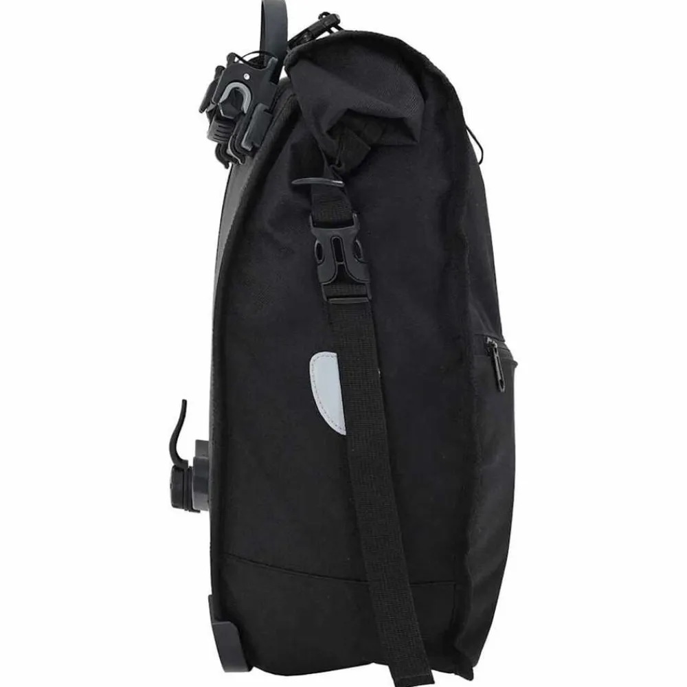vidaXL Bolsa de bicicleta 32,5 x 17 x 57 cm Poliéster Negro Sale