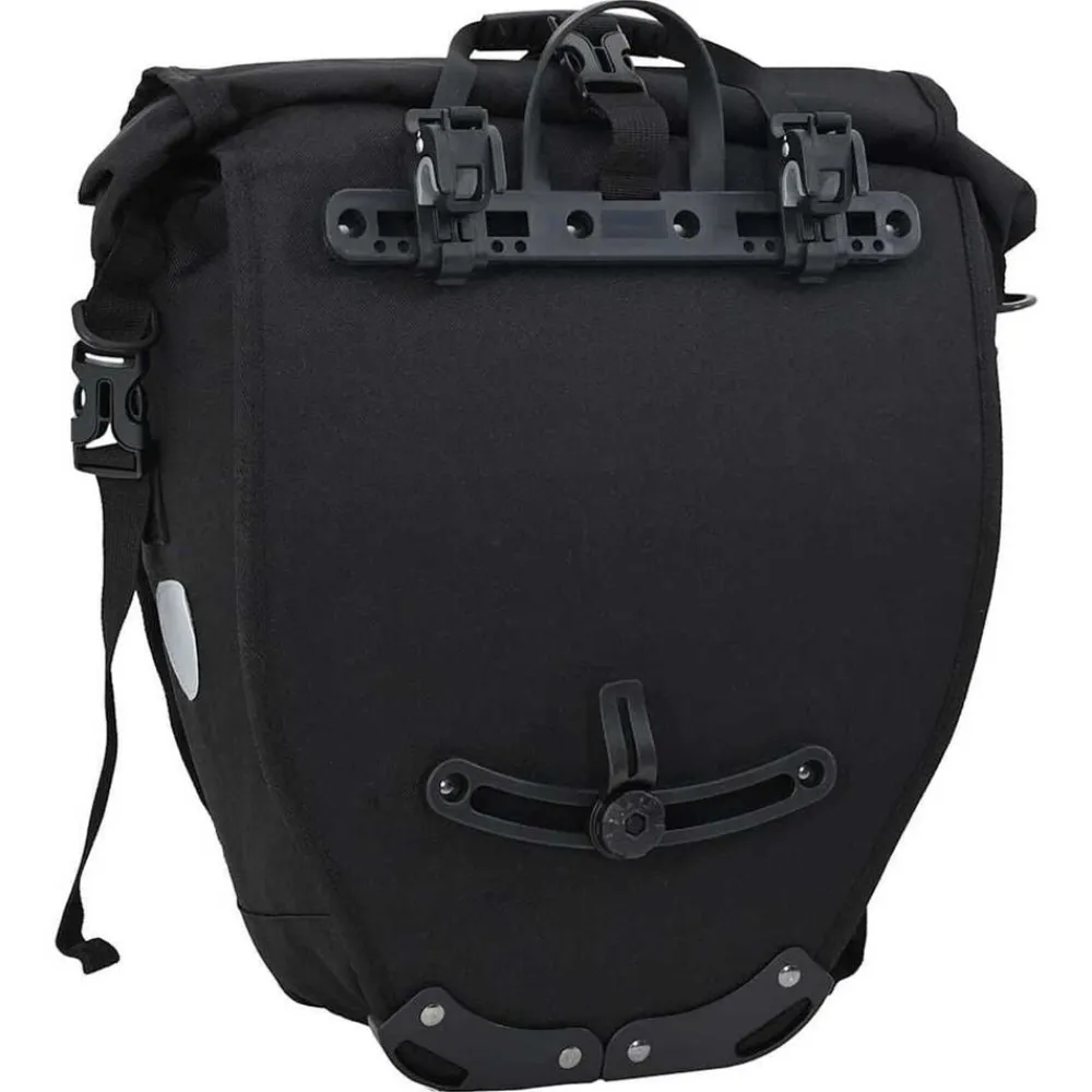vidaXL Bolsa de bicicleta 32,5 x 17 x 57 cm Poliéster Negro Sale