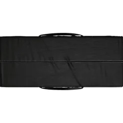 vidaXL Bolsa para cojines de jardín polietileno negro 135x40x55 cm Best