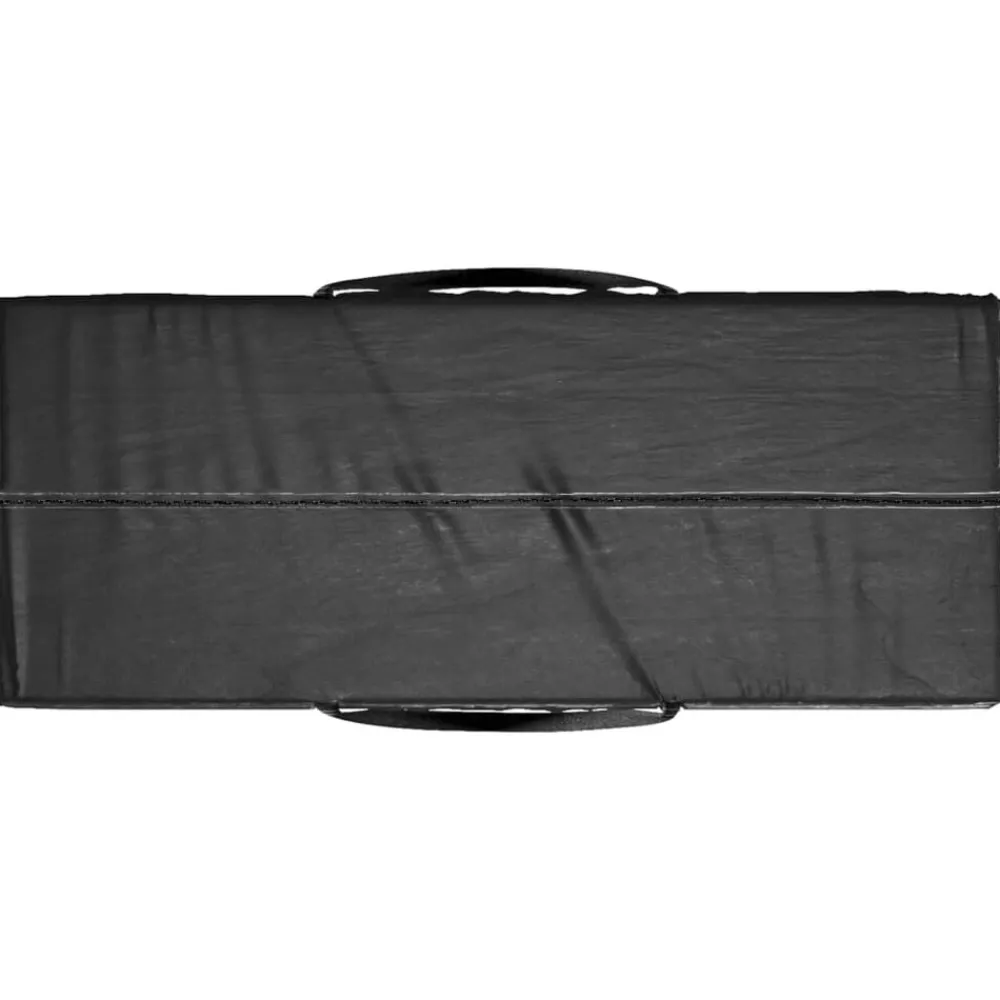 vidaXL Bolsa para árbol de Navidad polietileno negro 135x40x55 cm