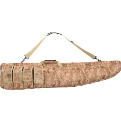 vidaXL Bolsa para rifle con correa de hombro tela oxford 120 cm Marr&oacute;n Sale