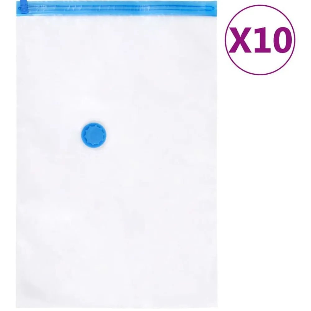 vidaXL Productos Del Hogar-Bolsas de almacenaje al vacío de ropa y viaje 3 tamaños 20 pzas