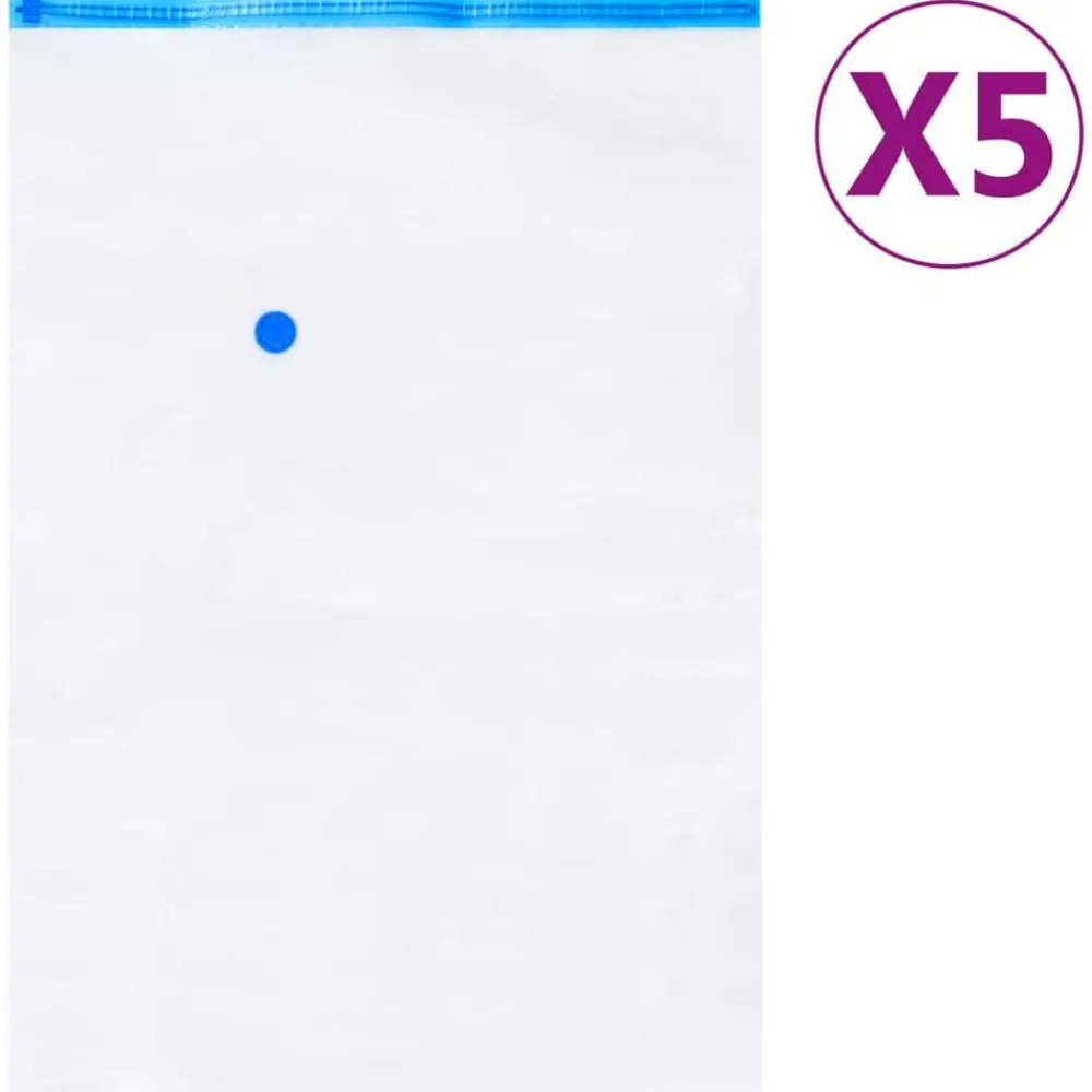 vidaXL Productos Del Hogar-Bolsas de almacenaje al vacío de ropa y viaje 3 tamaños 20 pzas