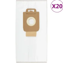 vidaXL Bolsas de aspiradora para Nilfisk King 20 unidades