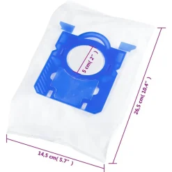 vidaXL Accesorios Para Electrodomésticos-Bolsas de aspiradora para Philips S 20 unidades