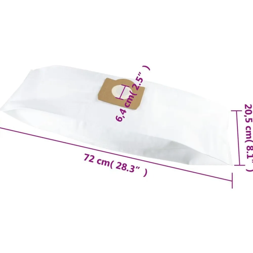 vidaXL Bolsas de aspiradora para Karcher 6.959-130.0 20 unidades Outlet