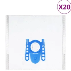 vidaXL Accesorios Para Electrodomésticos-Bolsas de aspiradora para Bosch/Siemens DEFGH 20 uds